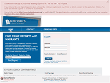 Tablet Screenshot of buycrimes.com